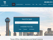Tablet Screenshot of hi-reit.com